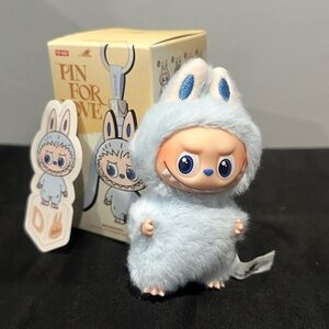 Pop Mart Pin for Love Labubu letter D